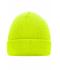 Unisexe Bonnet tricot Jaune-vif 7797