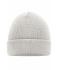 Unisexe Bonnet tricot Blanc-cassé 7797