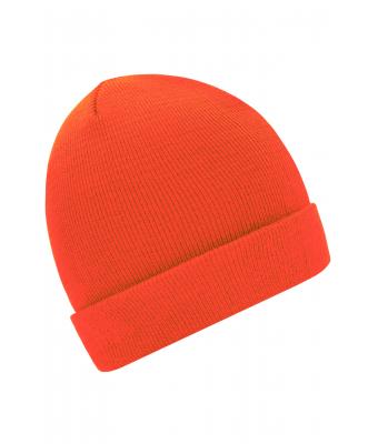 Unisexe Bonnet tricot Orange-vif 7797