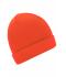 Unisexe Bonnet tricot Orange-vif 7797
