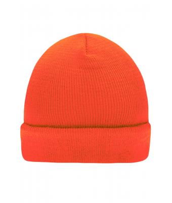 Unisexe Bonnet tricot Orange-vif 7797