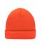 Unisexe Bonnet tricot Orange-vif 7797