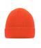 Unisexe Bonnet tricot Orange-vif 7797