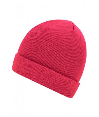 Unisexe Bonnet tricot Rose-vif 7797