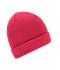 Unisexe Bonnet tricot Rose-vif 7797
