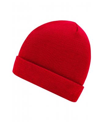 Unisexe Bonnet tricot Rouge 7797