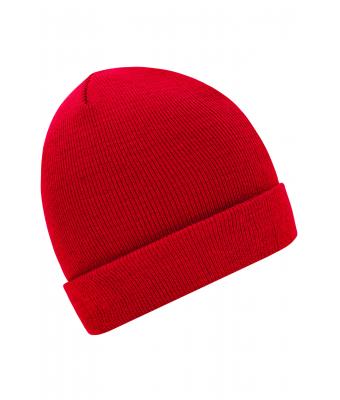 Unisexe Bonnet tricot Rouge 7797