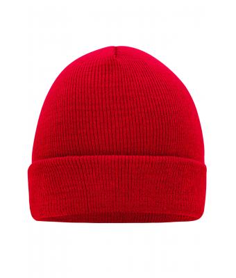 Unisexe Bonnet tricot Rouge 7797
