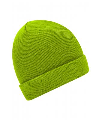 Unisexe Bonnet tricot Vert-citron 7797