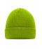 Unisexe Bonnet tricot Vert-citron 7797