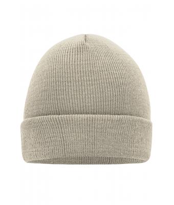 Unisex Knitted Cap Sand 7797