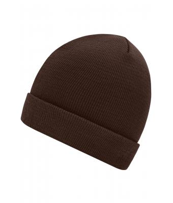 Unisex Knitted Cap Chocolade 7797