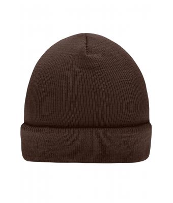 Unisex Knitted Cap Chocolade 7797