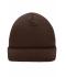 Unisex Knitted Cap Chocolade 7797