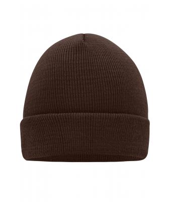 Unisex Knitted Cap Chocolade 7797
