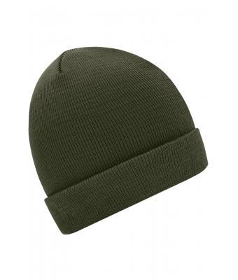 Unisex Knitted Cap Olijf 7797