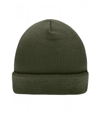 Unisex Knitted Cap Olijf 7797