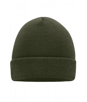 Unisex Knitted Cap Olijf 7797