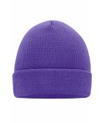 Unisex Knitted Cap Dark-purple 7797