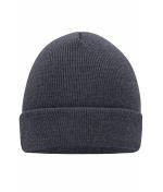 Unisex Knitted Cap Grey-melange 7797