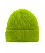 Unisex Knitted Cap Lime-green 7797