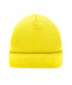 Unisex Knitted Cap Yellow 7797