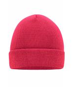 Unisex Knitted Cap Bright-pink 7797