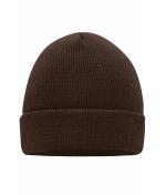 Unisex Knitted Cap Chocolate 7797