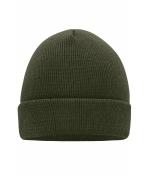 Unisex Knitted Cap Olive 7797
