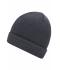 Unisex Knitted Cap Grey-melange 7797
