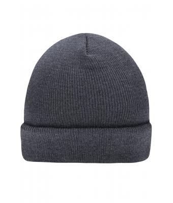 Unisex Knitted Cap Grey-melange 7797