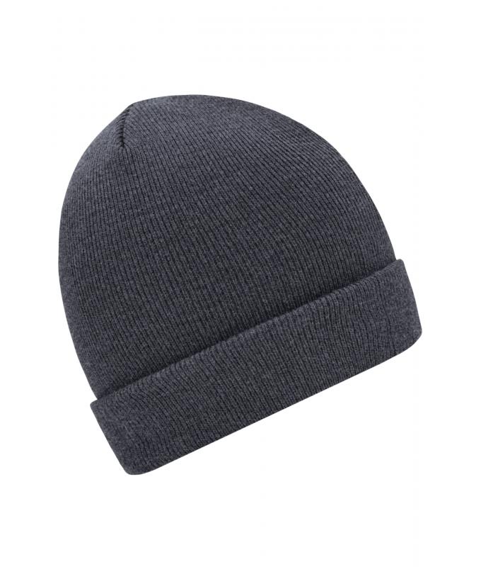 Unisex Knitted Cap Grijs-melange 7797