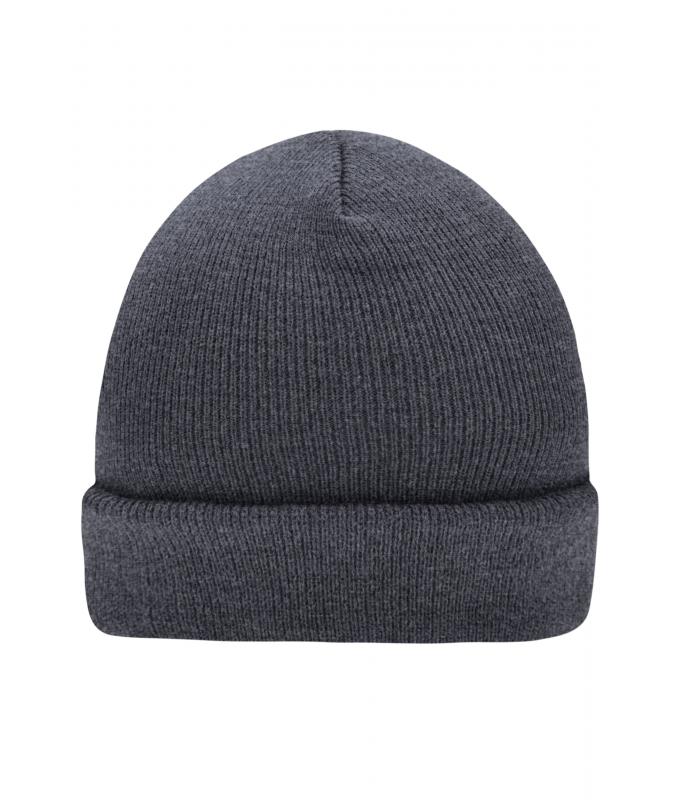 Unisex Knitted Cap Grijs-melange 7797
