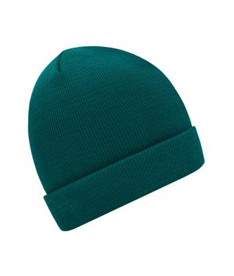 Unisex Knitted Cap Donkergroen 7797
