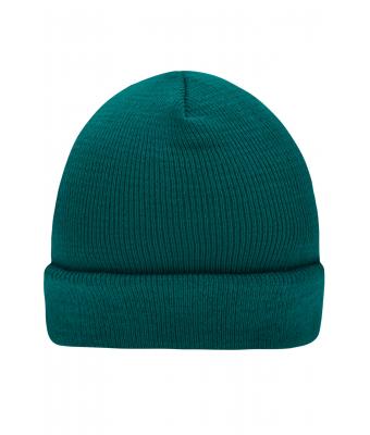 Unisex Knitted Cap Donkergroen 7797