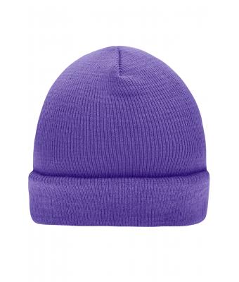 Unisex Knitted Cap Donkerpaars 7797