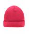 Unisex Knitted Cap Bright-pink 7797