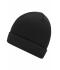 Unisex Knitted Cap Zwart 7797