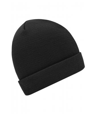 Unisex Knitted Cap Zwart 7797