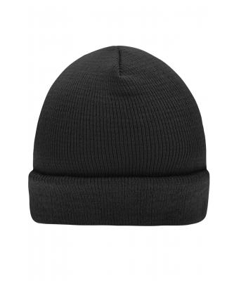 Unisex Knitted Cap Zwart 7797
