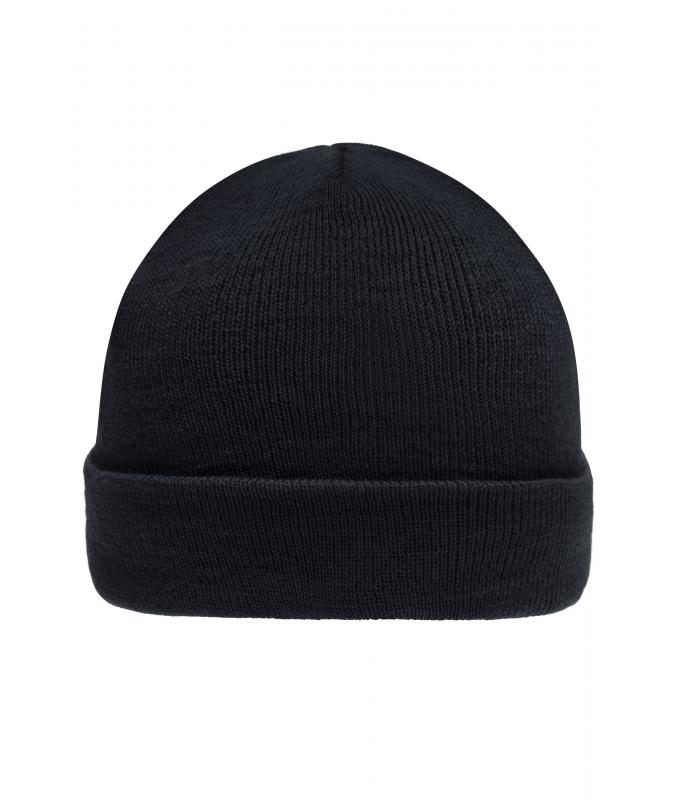 Kids Knitted Cap for Kids Black 7798