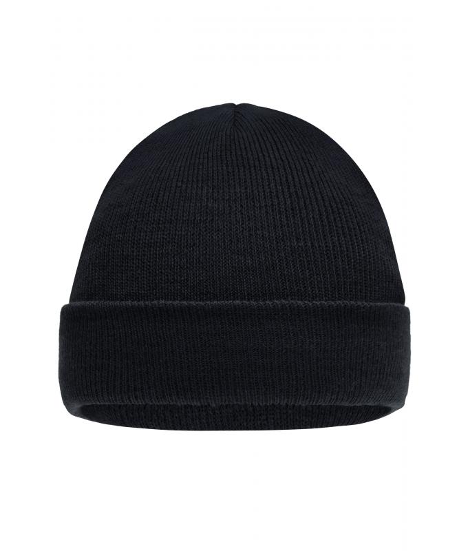 Kids Knitted Cap for Kids Black 7798