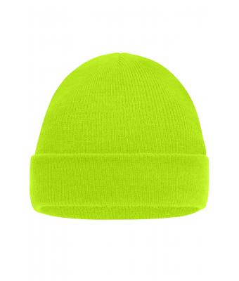 Kinderen Knitted Cap for Kids Neon geel 7798