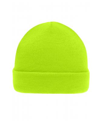 Kids Knitted Cap for Kids Neon-yellow 7798