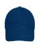 Unisex 6 Panel Fleece Cap with Earflaps Navy 7800