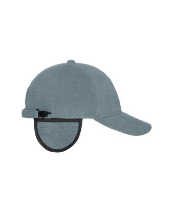 Unisexe Casquette 6 panneaux avec cache-oreilles Gris 7800