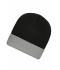 Unisex Knitted Cap Black/grey 7805