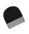 Unisex Knitted Cap Black/grey 7805
