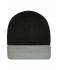 Unisex Knitted Cap Black/grey 7805