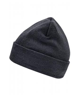 Unisexe Bonnet Thinsulate™ Gris-foncé-mélange 7806